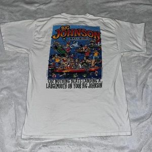 Large destination tee.